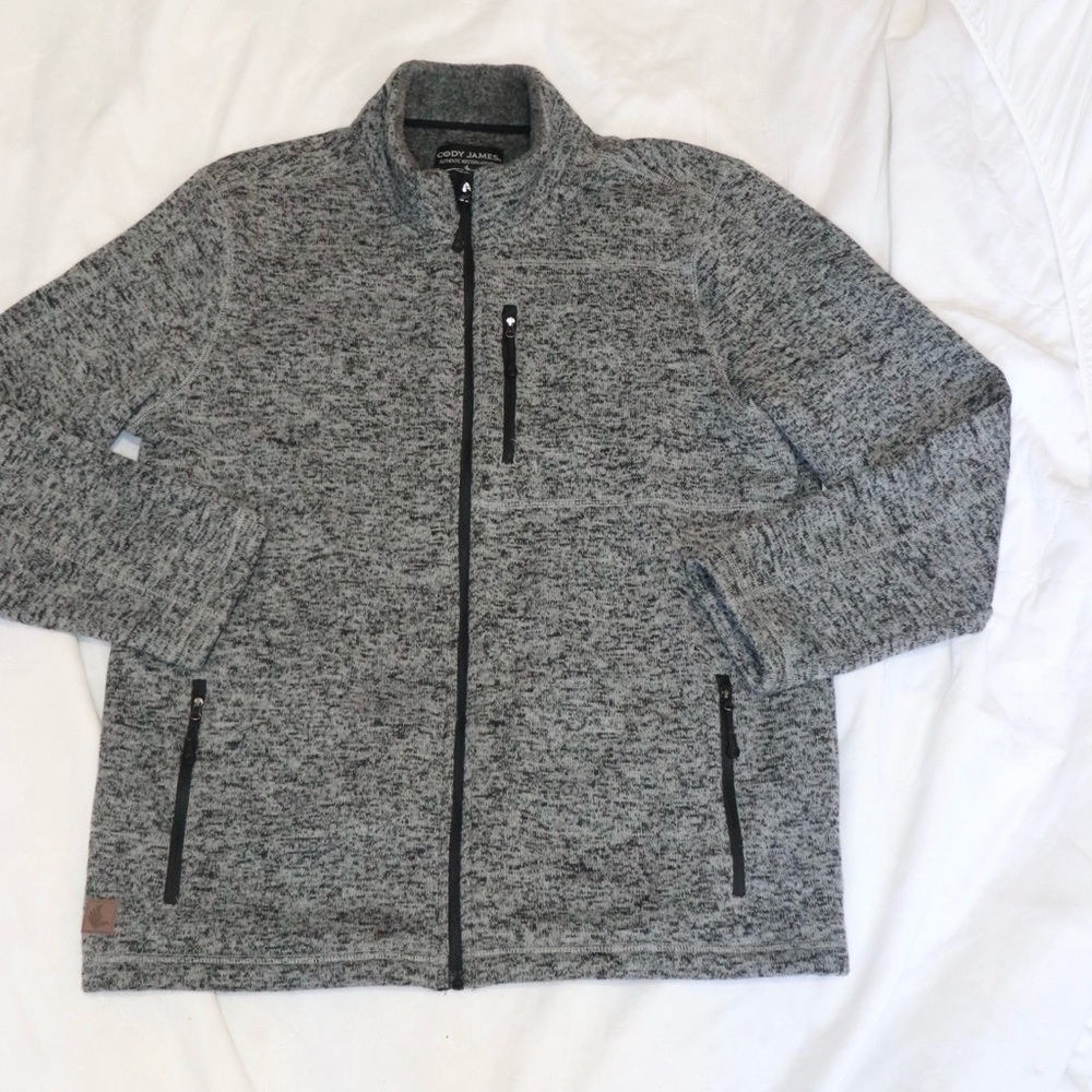 Cody James men’s zip fleece jacket men’s size XL